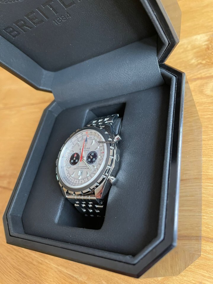 Breitling Chrono-Matic Mens watch Unisex Automatic Steel A4136012 G589 433A 6