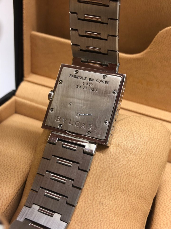 Bulgari Quadrato Womens watch Quartz Steel SQ27SSD 6