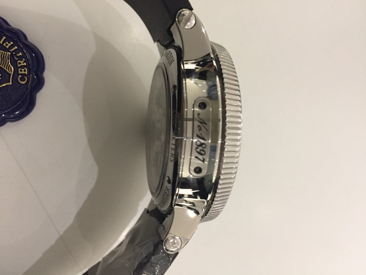 Ulysse Nardin Marine Chronometer Manufacture Mens watch Unisex Automatic Steel 1183-126-3 42 6