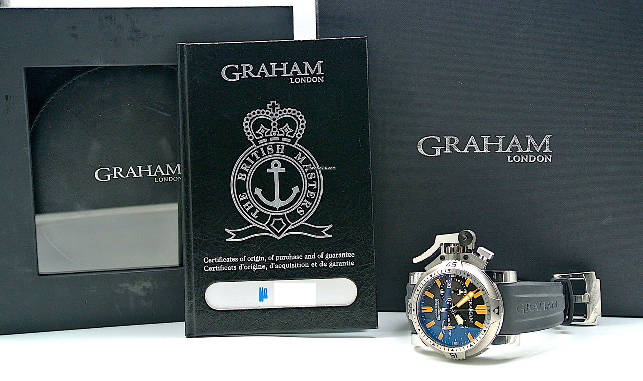 Graham Chronofighter Oversize Mens watch Unisex Automatic Steel 2OVES.B02B.K10B 6