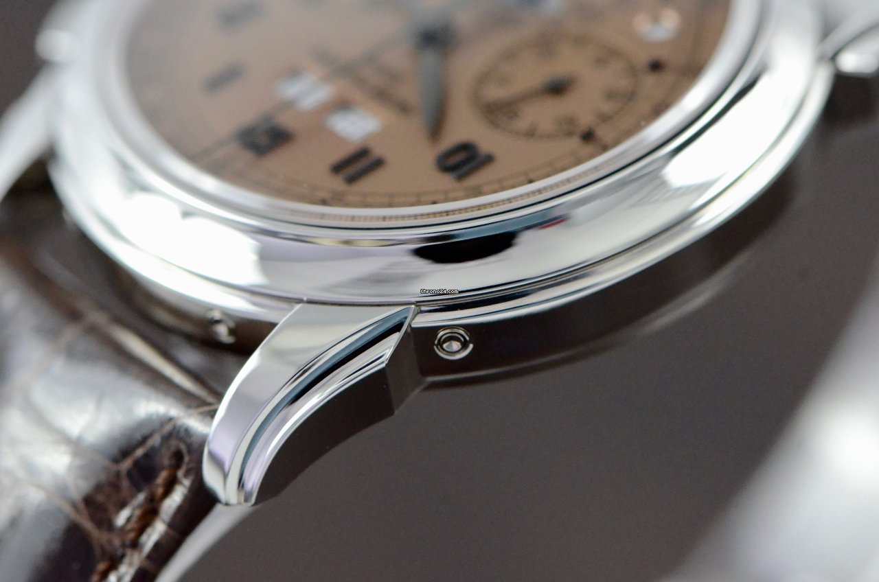 Patek Philippe Perpetual Calendar Chronograph Mens watch Unisex Manual winding Platinum 5270P-001 6