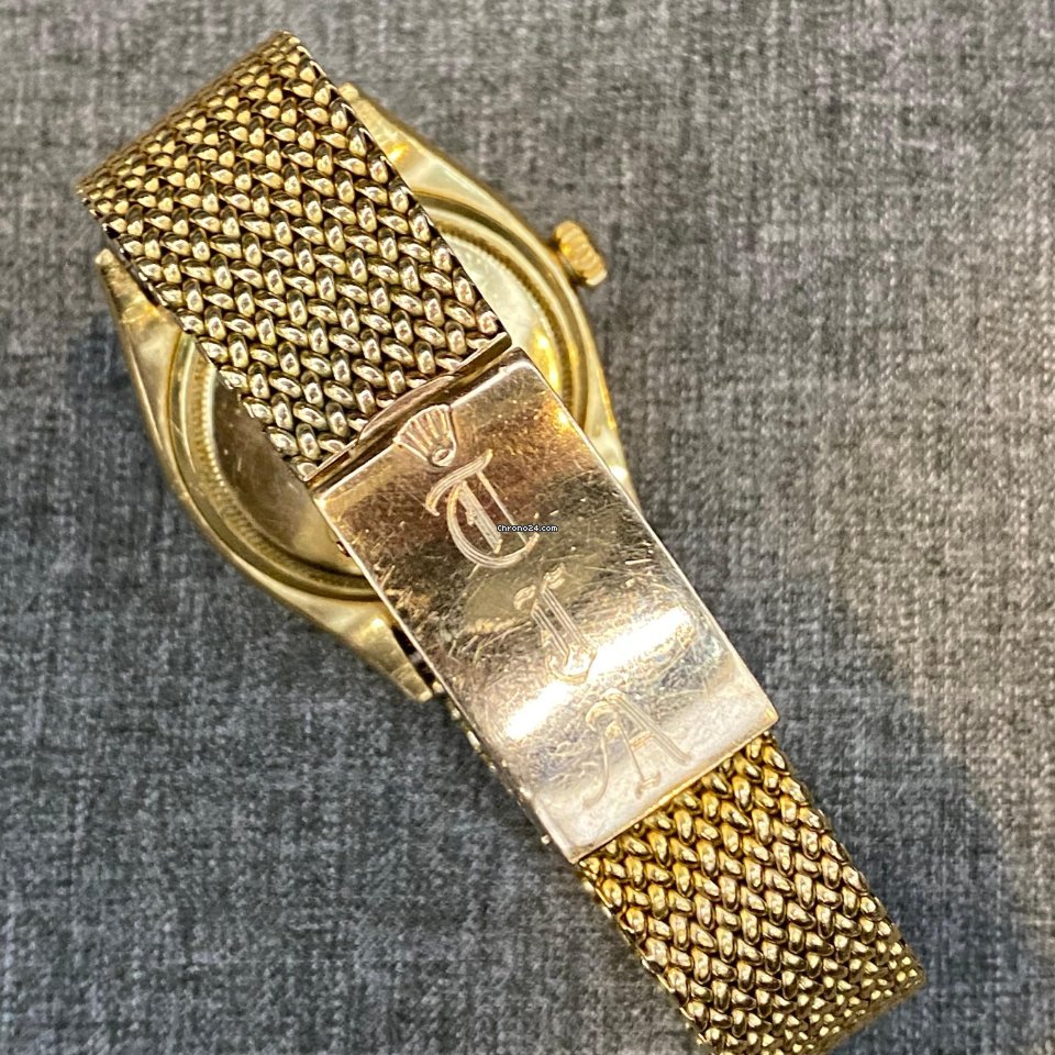 Rolex Datejust Mens watch Unisex Yellow gold Automatic 6305 1 6