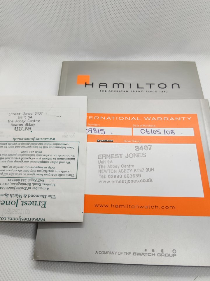 Hamilton Khaki X-Wind Mens watch Unisex Automatic Steel H776260 6