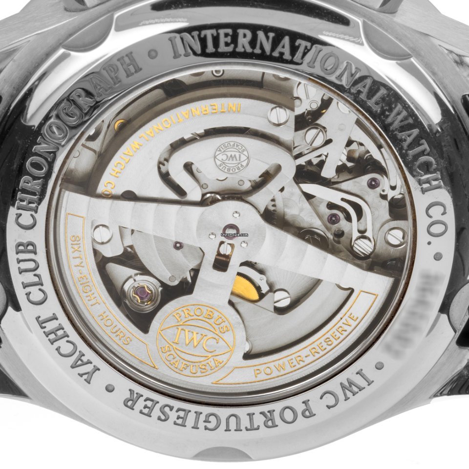 IWC Portuguese Yacht Club Chronograph Mens watch Unisex Automatic Steel IW390204 6
