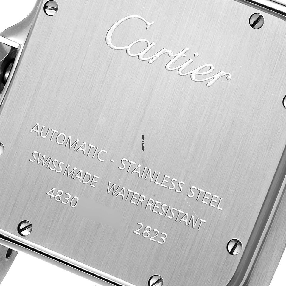 Cartier Santos Galbee Mens watch Unisex Automatic Steel W20098D6 6