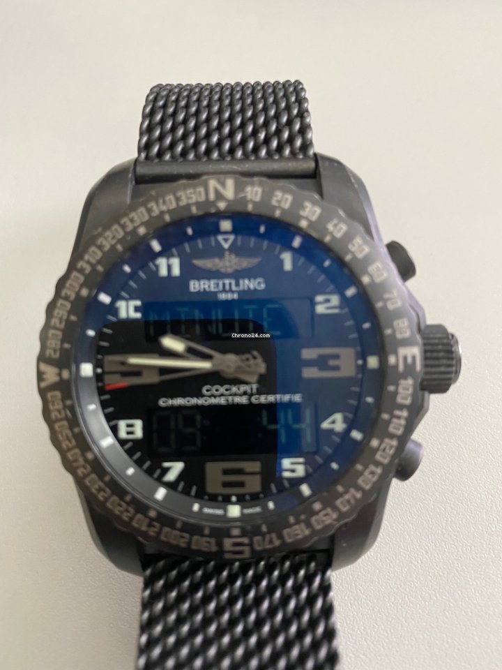 Breitling Cockpit B50 Mens watch Unisex Quartz Titanium VB501022.BD41.155S 6