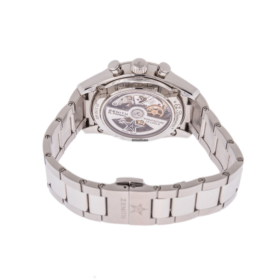 Zenith El Primero Original 1969 Mens watch Unisex Automatic Steel 03.2150.400 6
