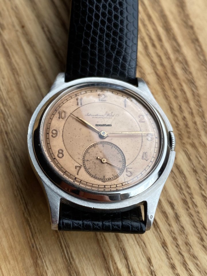 IWC Mens watch Unisex Manual winding Steel 308 6