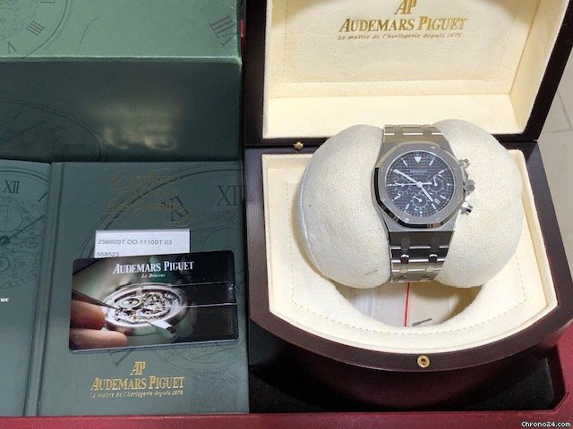 Audemars Piguet Royal Oak Chronograph Mens watch Unisex Automatic Steel 25860ST.OO.1110ST.03 6