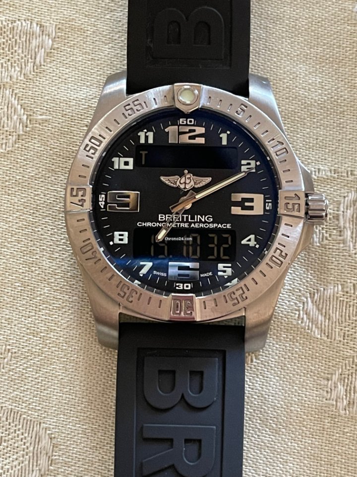 Breitling Aerospace EVO Mens watch Unisex Quartz Titanium E7936310 6