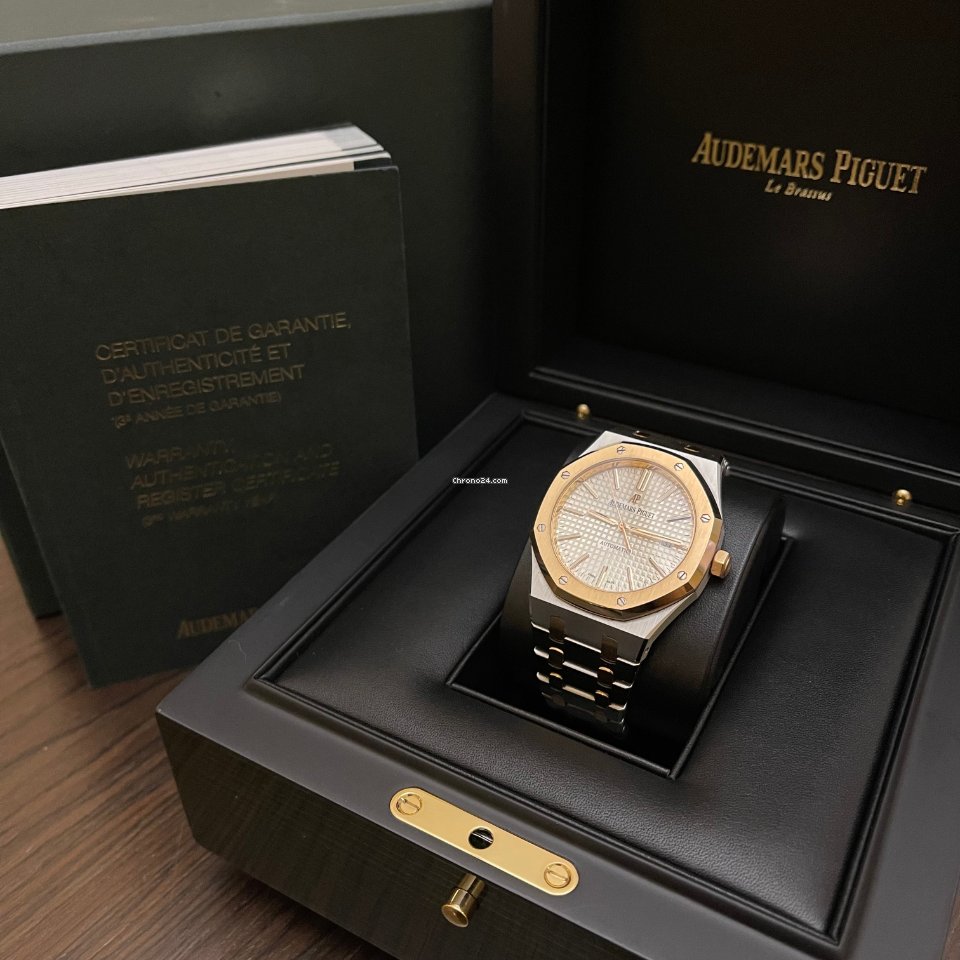 Audemars Piguet Royal Oak Selfwinding Mens watch Unisex Automatic Gold Steel 15400SR.OO.1220SR.01 6