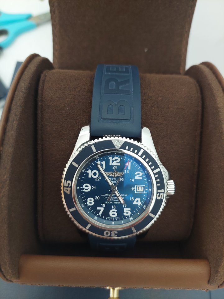 Breitling Superocean II 42 Mens watch Unisex Automatic Steel A17365D1 6