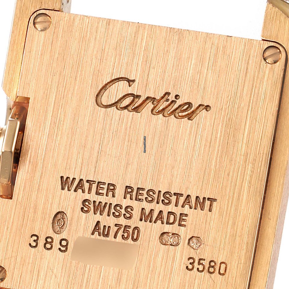 Cartier Tank Anglaise Womens watch Quartz Rose gold WT100013 6