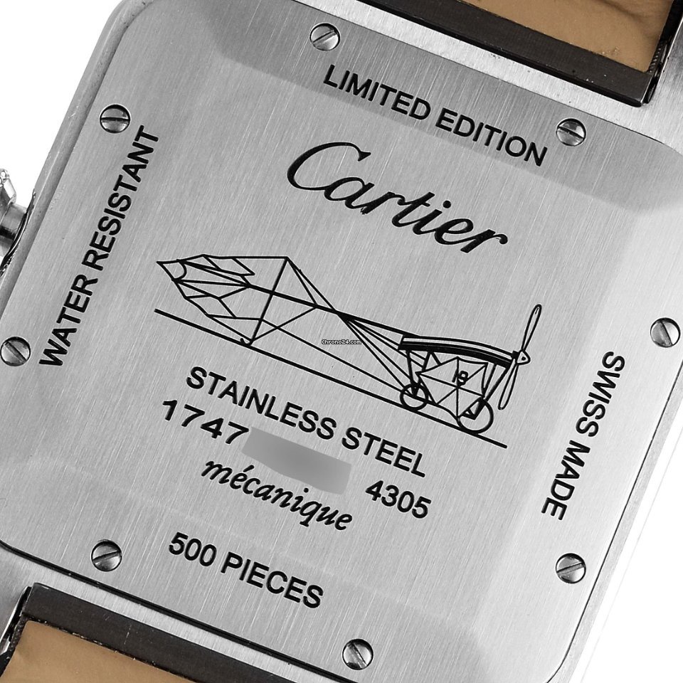 Cartier Santos Dumont Mens watch Unisex Manual winding Steel W2SA0025 6