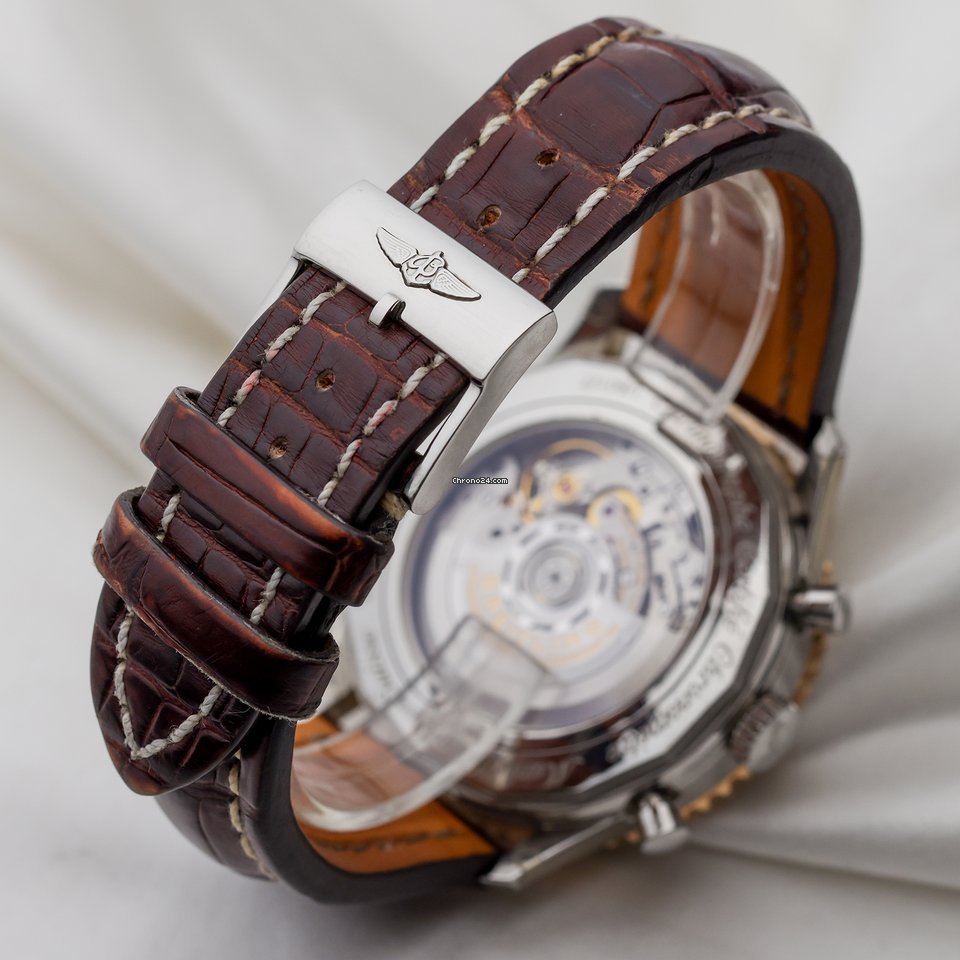 Breitling Navitimer 01 (46 MM) Mens watch Unisex Automatic Gold Steel UB012721 BE18 6