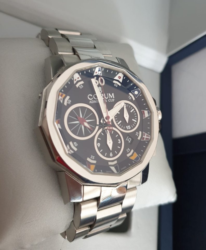 Corum Admirals Cup Challenger Mens watch Unisex Automatic Steel 753.691.20 F371 AA92 6