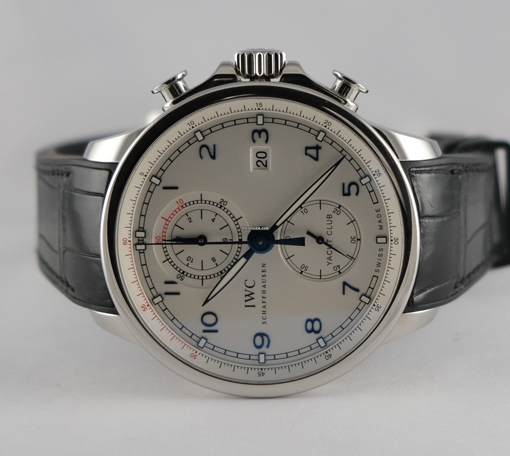 IWC Portuguese Yacht Club Chronograph Mens watch Unisex Automatic Steel 390216 6