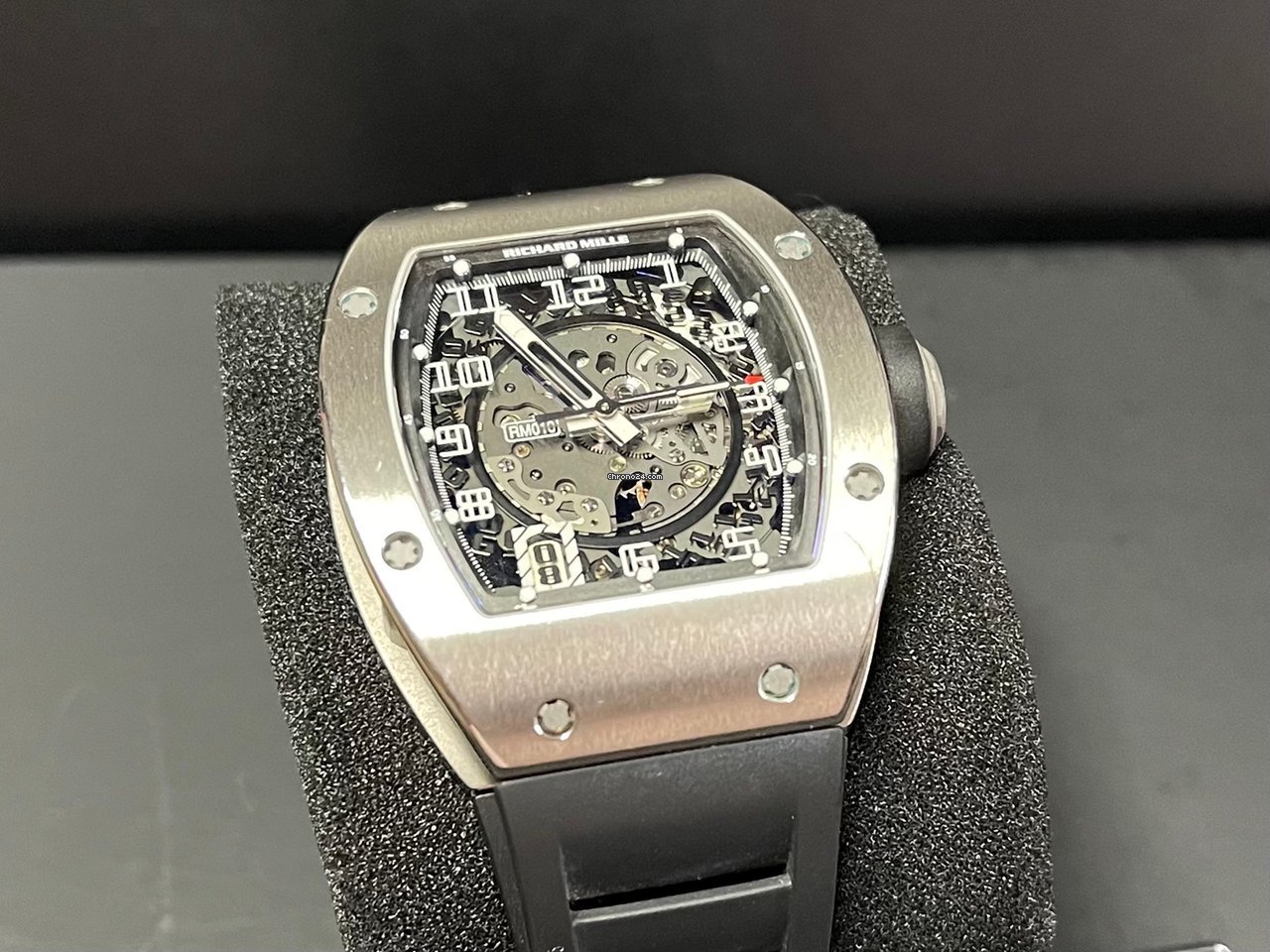 Richard Mille RM 010 Mens watch Unisex Automatic White gold RM010 AH WG 6