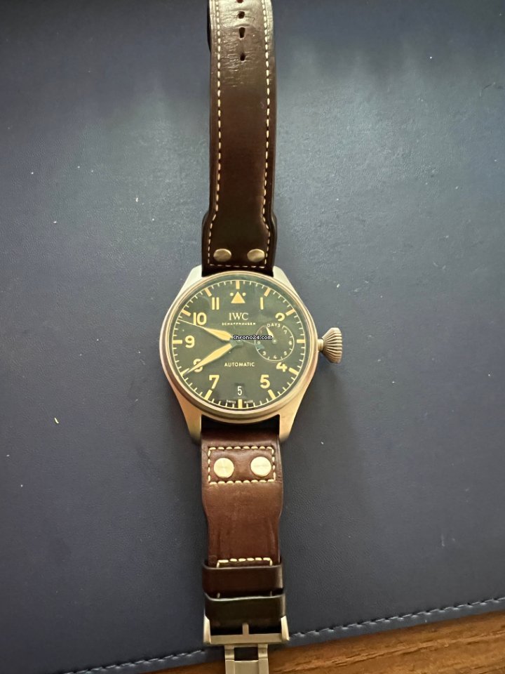 IWC Big Pilot Mens watch Unisex Automatic Titanium IW501004 6