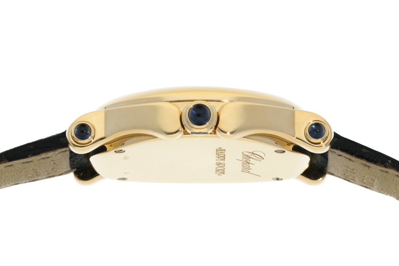 Chopard Happy Sport Womens watch Quartz Yellow gold 27 7000-23 6