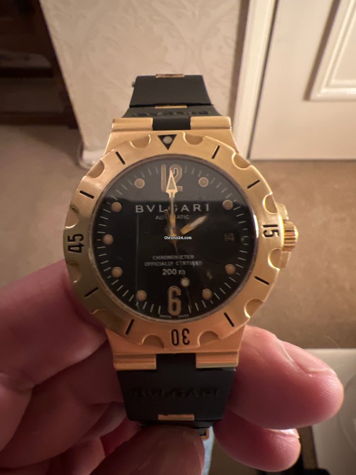 Bulgari Mens watch Unisex Automatic Yellow gold L254 6