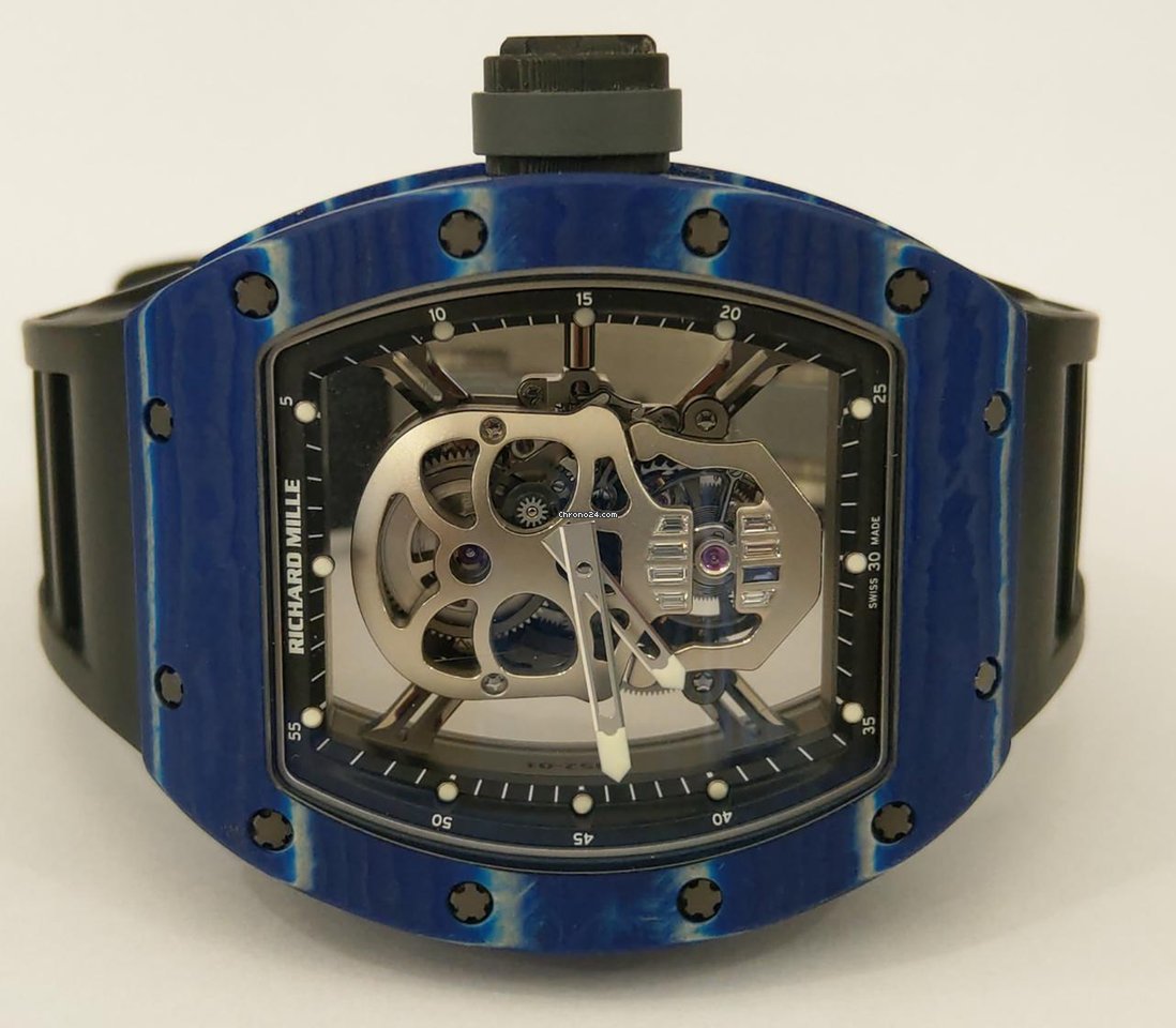 Richard Mille RM 052 Mens watch Unisex Automatic Carbon RM52-01 6