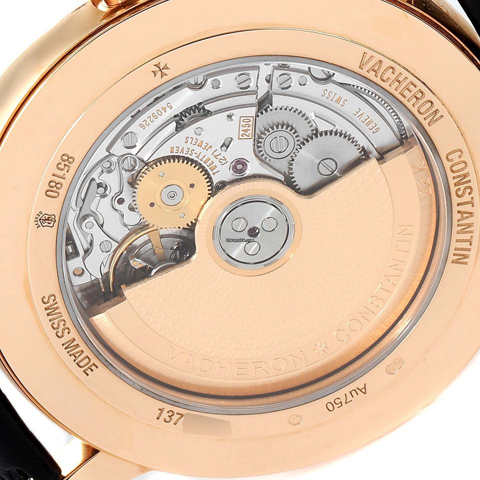 Vacheron Constantin Patrimony Mens watch Unisex Automatic Rose gold 85180 000R-9166 6