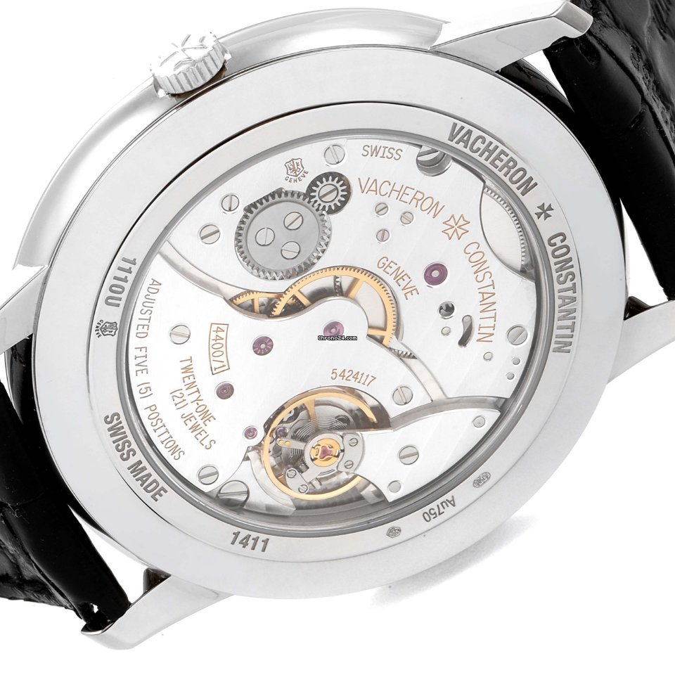 Vacheron Constantin Patrimony Mens watch Unisex Manual winding White gold 1110U 000G-B086 6