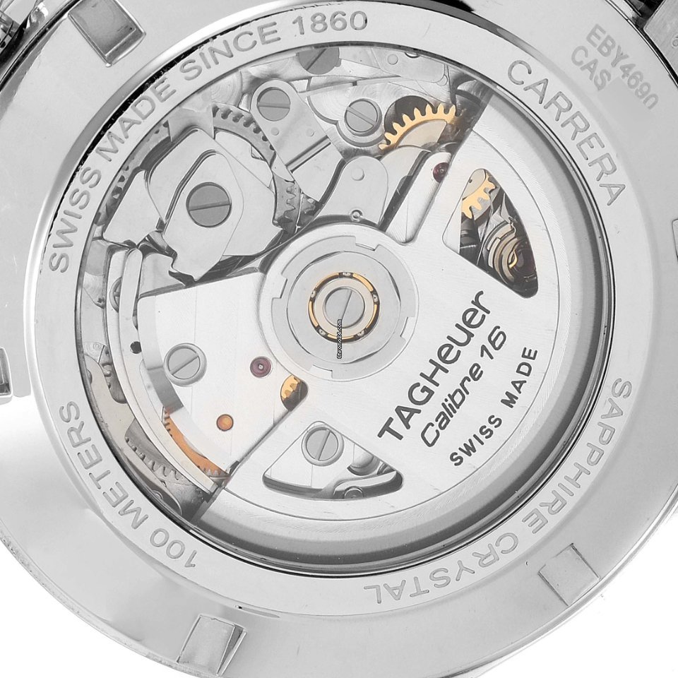 TAG Heuer Carrera Calibre 16 Mens watch Unisex Automatic Steel CAS2111.BA0730 6
