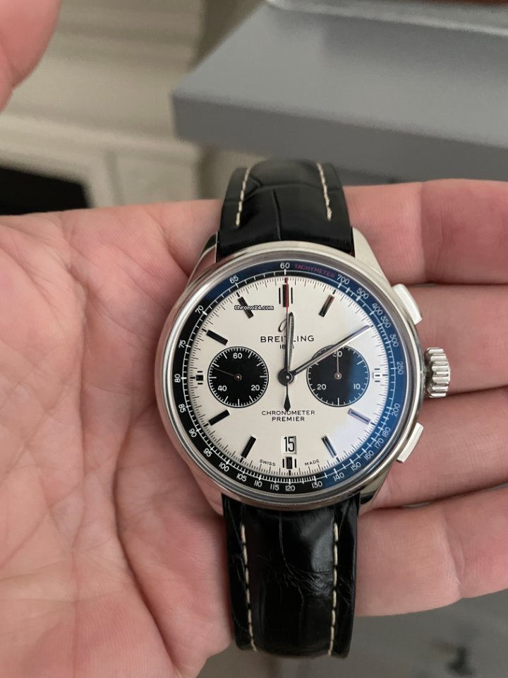 Breitling Mens watch Unisex Automatic Steel AB0118221G1P1 6