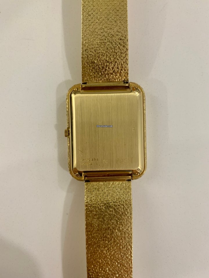 Piaget Mens watch Unisex Quartz Yellow gold 14101 6