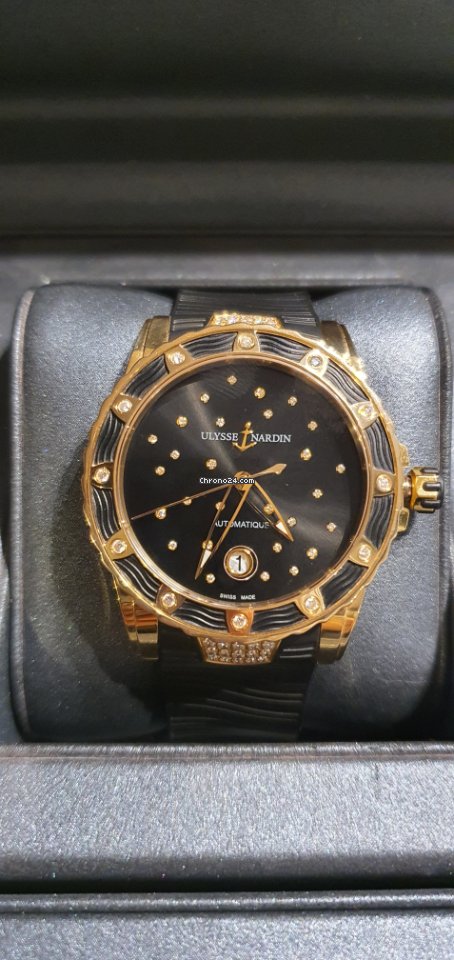 Ulysse Nardin Lady Diver Starry Night Mens watch Unisex Automatic Rose gold 8156-180 6