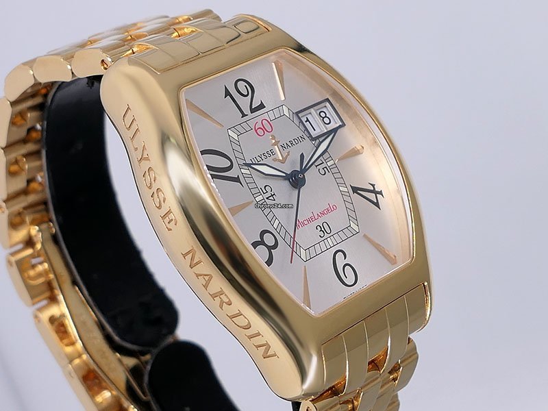 Ulysse Nardin Michelangelo Mens watch Unisex Automatic Rose gold 236-68 581 6