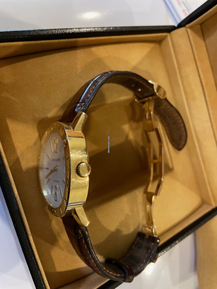 Bulgari Bulgari Mens watch Unisex Automatic Yellow gold BB42WGLDAUTO 6