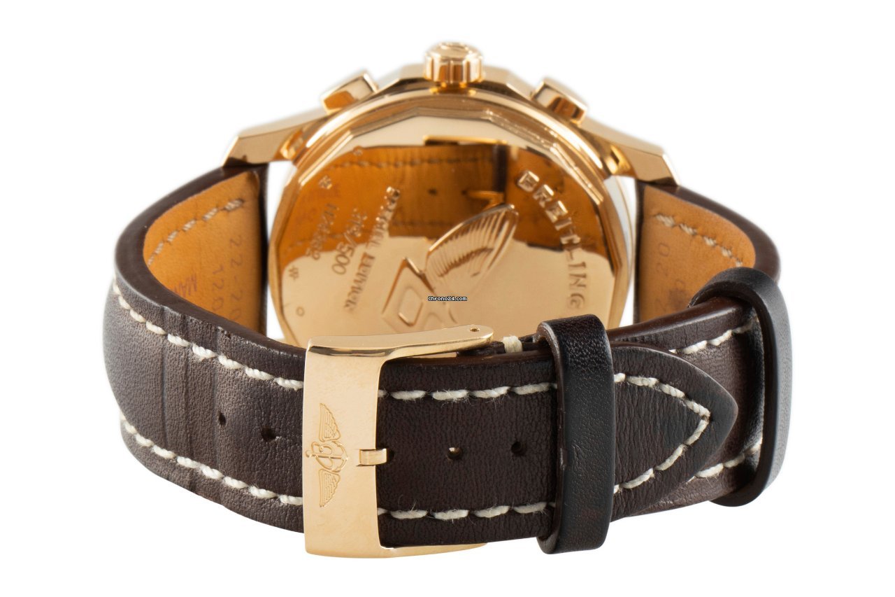 Breitling Bentley Mark VI Mens watch Unisex Automatic Red gold H26362 6