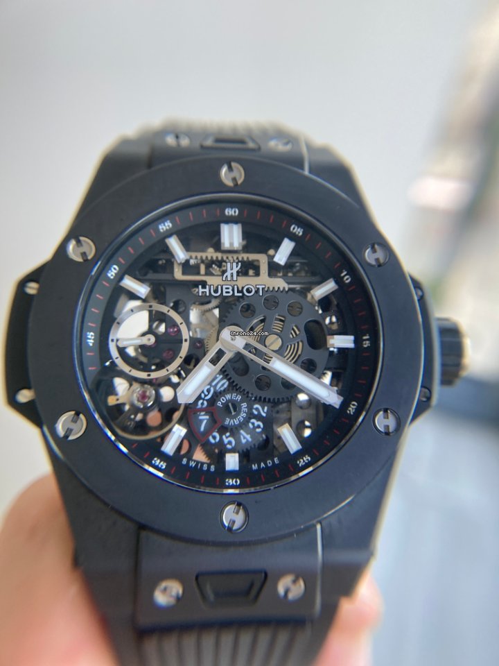 Hublot Big Bang Meca-10 Mens watch Unisex Manual winding Ceramic 414.CI.1123.RX 6