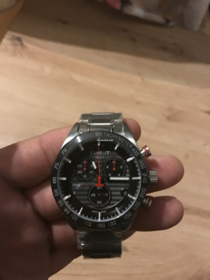 Tissot PRS 516 Mens watch Unisex Quartz Steel T100.417.11.051.01 6