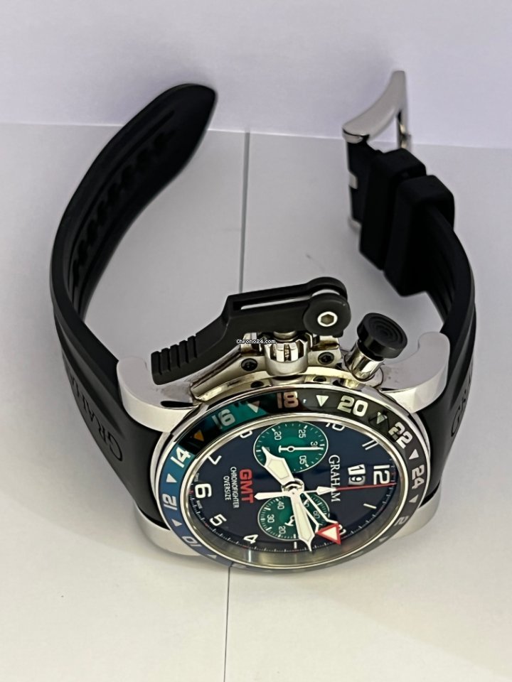 Graham Chronofighter Oversize Mens watch Unisex Automatic Steel 20VGS.B12A.K10B 6