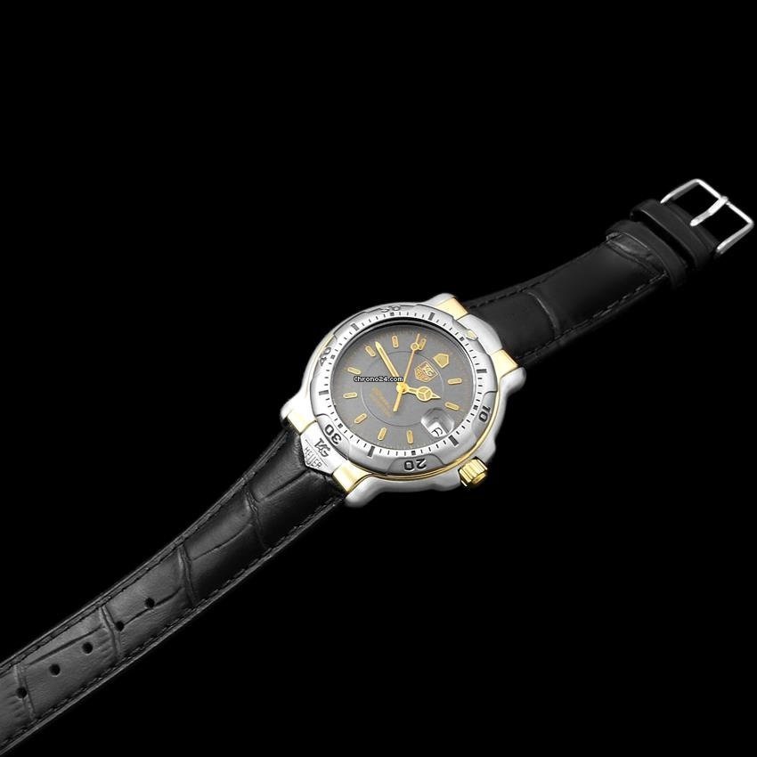 TAG Heuer 6000 Mens watch Unisex Quartz Gold Steel 8424 6