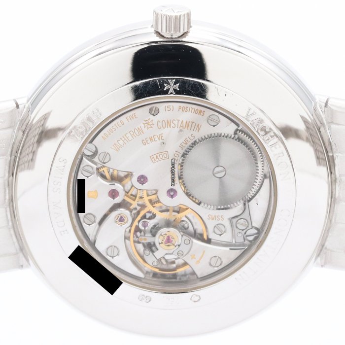 Vacheron Constantin Patrimony Mens watch Unisex Manual winding White gold 81162 206G-9172 6