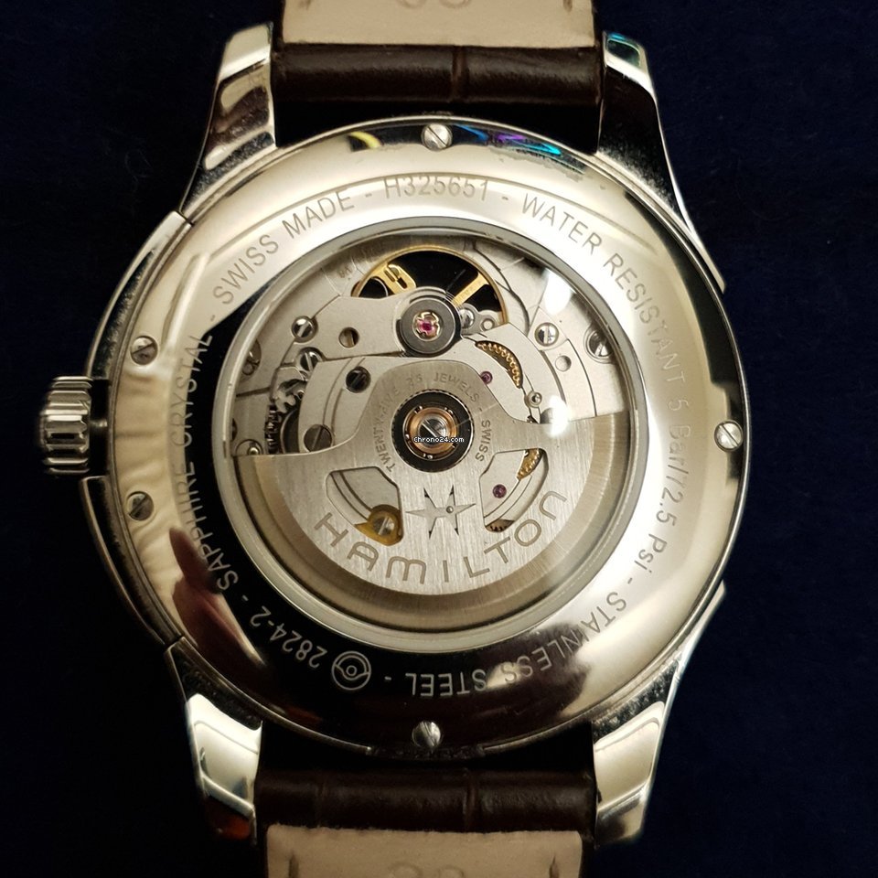 Hamilton Jazzmaster Open Heart Mens watch Unisex Automatic Steel H32565595 6