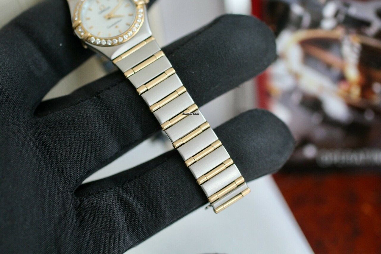 Omega Constellation Womens watch Quartz Gold Steel 1267.70.00 6