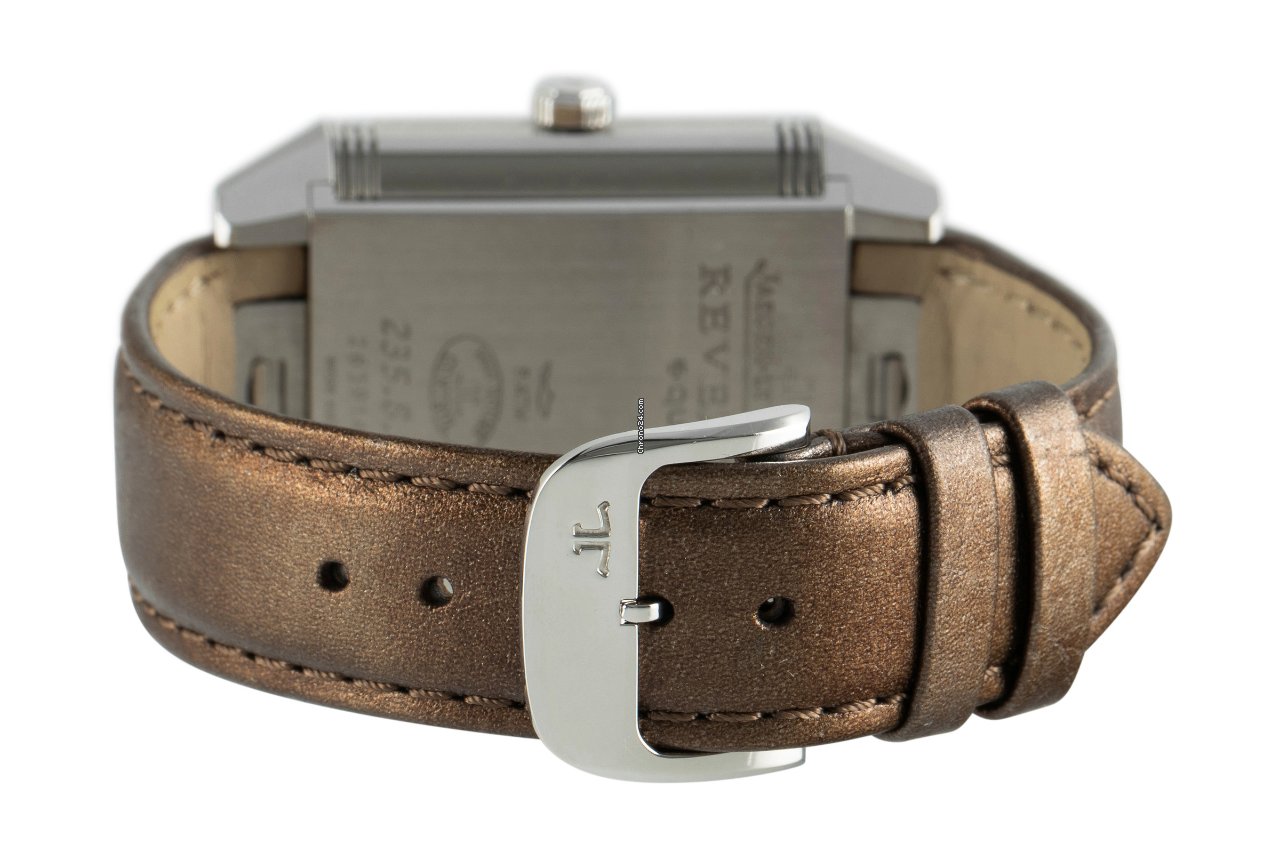 Jaeger-LeCoultre Reverso Squadra Lady Duetto Womens watch Automatic Steel 235.8.76 6