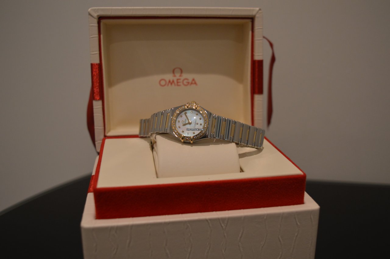 Omega Constellation Womens watch Quartz Gold Steel 1365.71.00 6