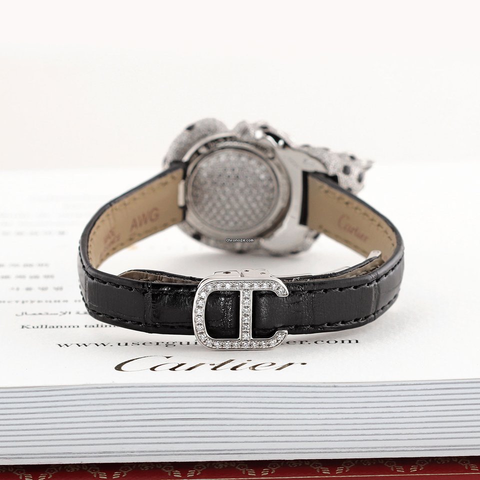 Cartier Panthere Womens watch Quartz White gold hpi00773 6