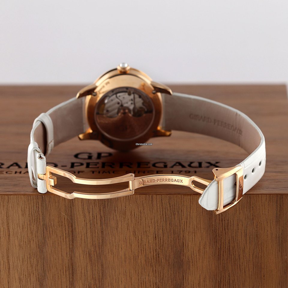 Girard Perregaux Cats Eye Womens watch Automatic Rose gold 80484D52A761-BK7A 6