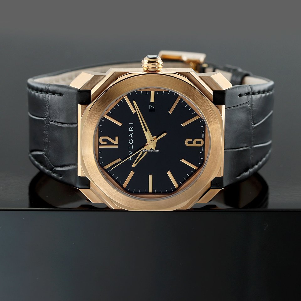 Bulgari Octo Mens watch Unisex Automatic Rose gold 101963 bgop41bgld 6
