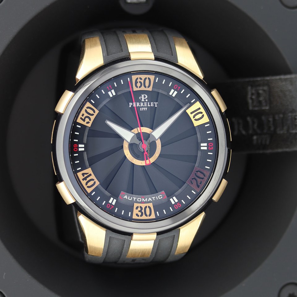 Perrelet Turbine Mens watch Unisex Automatic Rose gold a3027 1 6