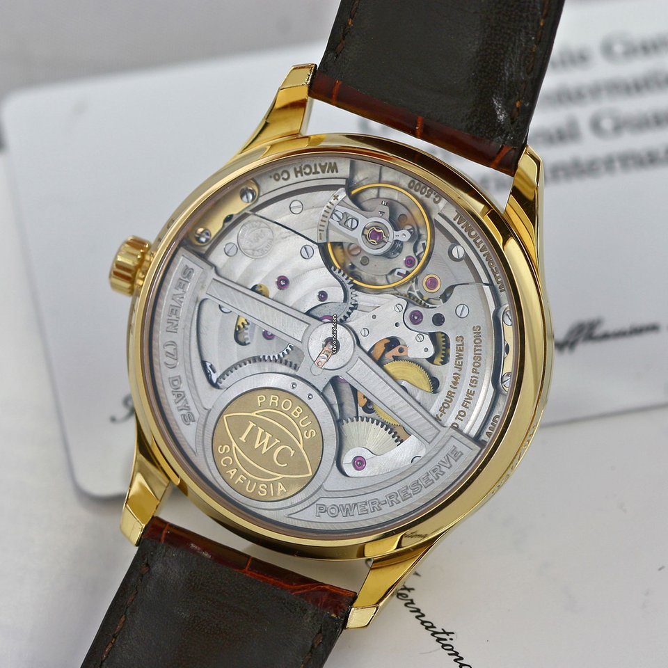IWC Portuguese Automatic Mens watch Unisex Automatic Rose gold 5000-004 6