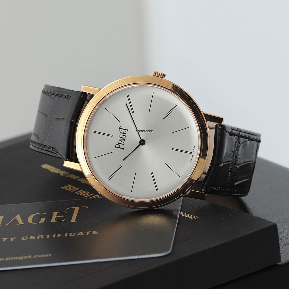 Piaget Altiplano Mens watch Unisex Manual winding Rose gold g0a31114 6